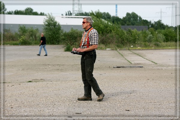 Uwe bei der arbeit